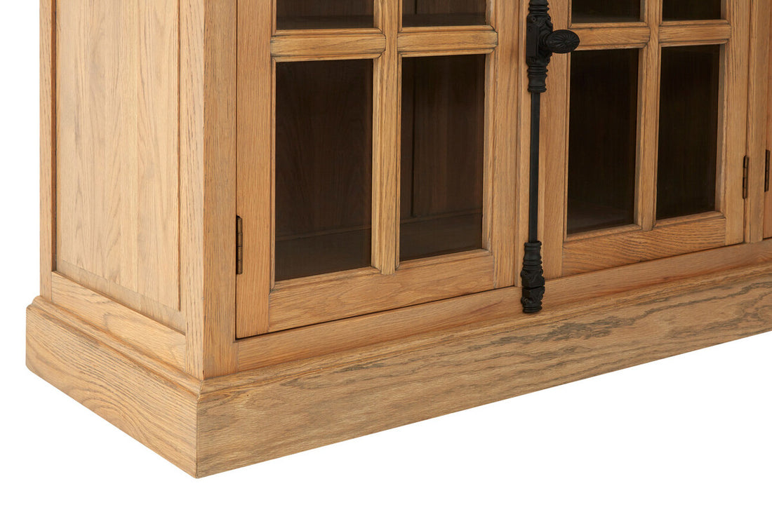 Lyon Oak Wood Sideboard with Washed Grey Finish - image 6