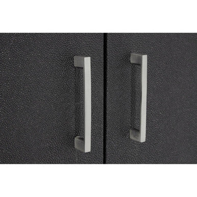 Pacific Black Faux Shark Skin Small Cabinet