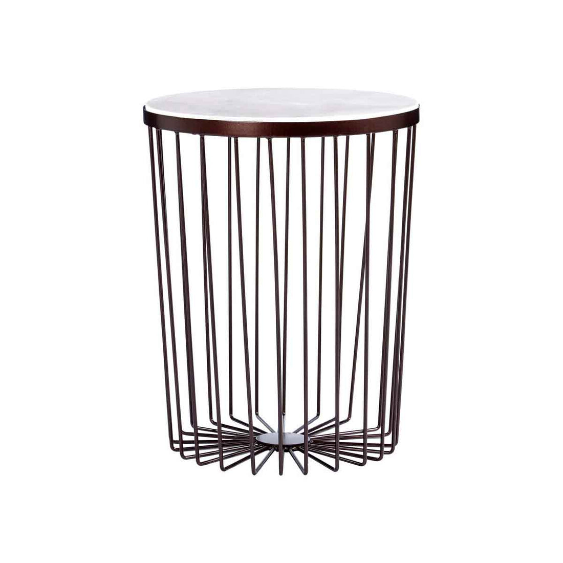 Templar Iron Copper And Bronze Round Table