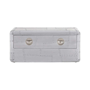 Avro Aluminium Aviator Style Coffee Table with Drawer