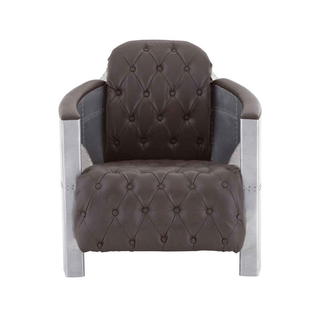 Avro Buttoned Armchair