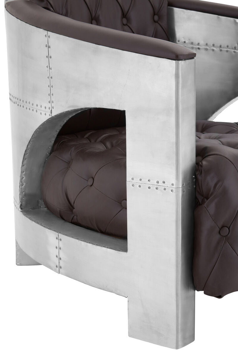 Avro Buttoned Armchair - image 4