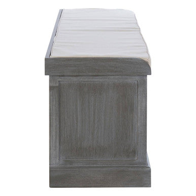 Heritage 3 Drawer Slate Grey Storage Bench