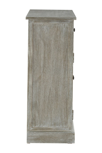 Grey Wash Lattice Two Door Sideboard | Heritage