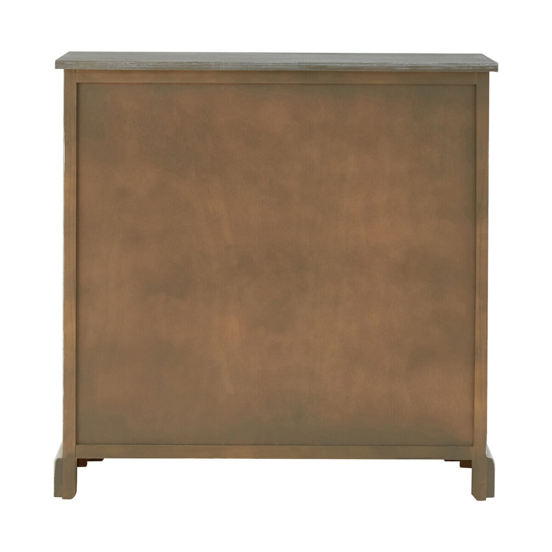 Heritage Grey Wash Lattice Door Cabinet