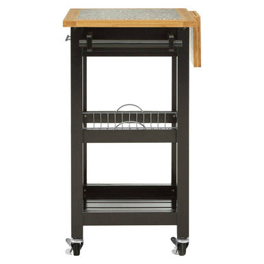 Harlow Glenn Kitchen Trolley with Granite Top