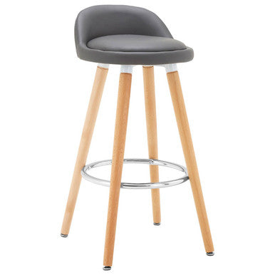 Normann Grey Bar Stool