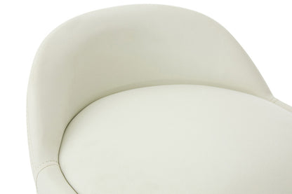 Normann White Bar Stool