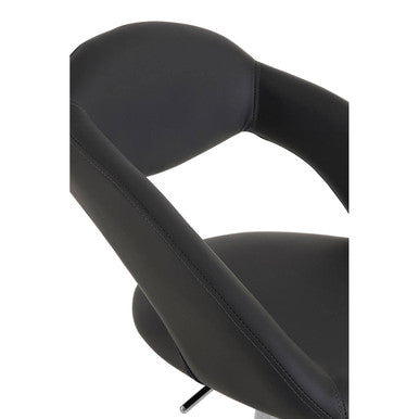 Taylor Grey Faux Leather Bar Chair
