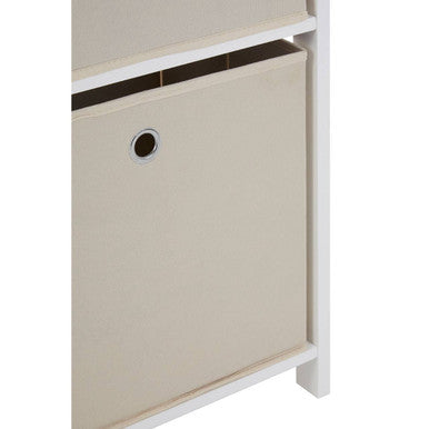 Lindo 2 Natural Fabric Drawers Cabinet