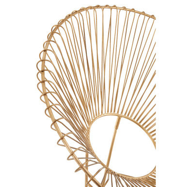 Templar Gold Wire Frame Occasional Chair - image 6