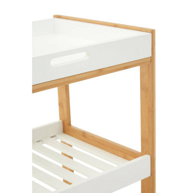 Nostra 3 Tiers Shelf Unit With Wheels