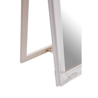 Elizabeth White Floor Standing Mirror