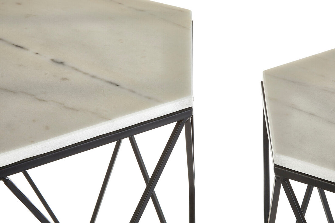 Arcana Set Of Two Hexagonal Side Tables