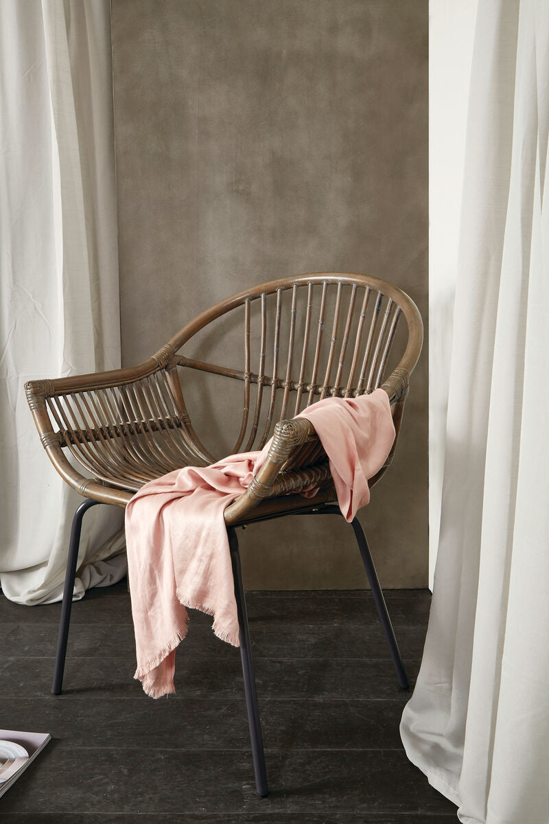 Lagom Grey Wash Natural Rattan Chair