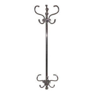 Arris Silver Nickel Finish Wall Mounted Coat Hanger