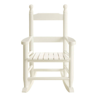 Kids White Rocking Chair