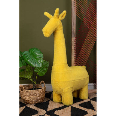 Giraffe Yellow Animal Chair