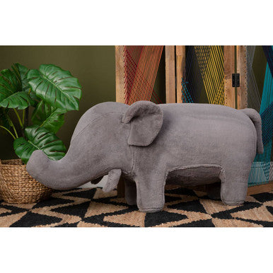 Elephant Grey Animal Chair