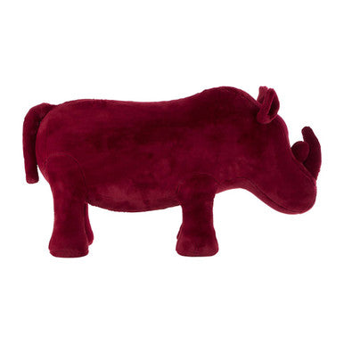 Rhino Maroon Animal Chair