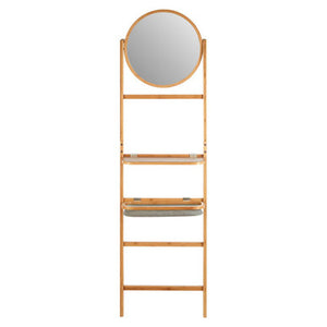 Ladder Towel Rack with Mirror | Carrick