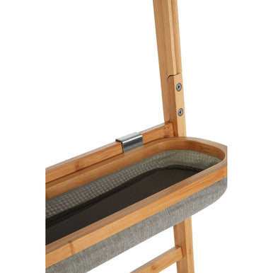 Carrick Ladder Towel Rack With Mirror