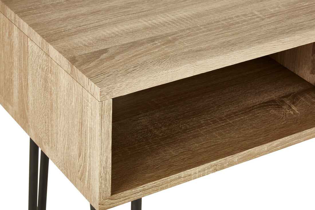 Borough Media Unit With Hairpin Metal Legs