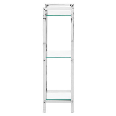 Dara 3 Tier Tempered Glass Shelf Unit