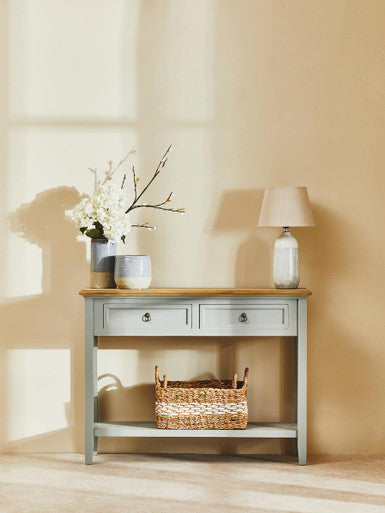 Henley Antique Grey Console Table