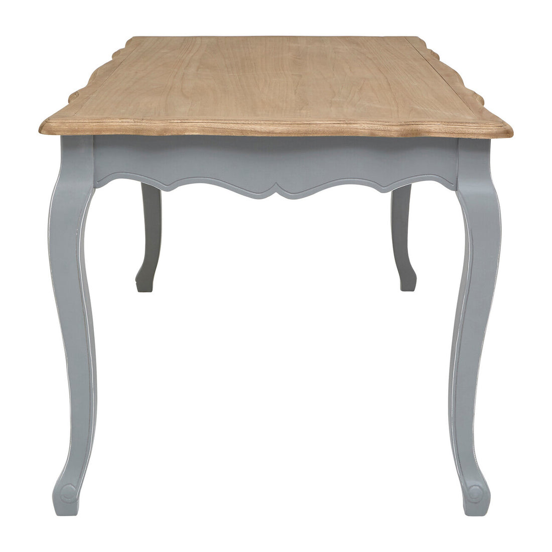 Henley Antique Grey Dining Table - Image 3