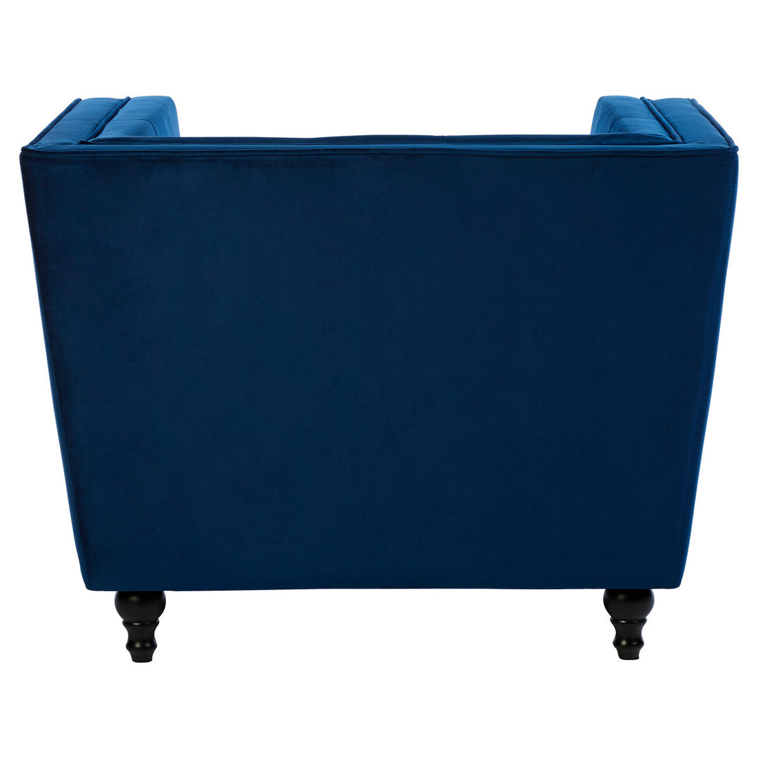 Ferris Navy Velvet Chair - Image 4