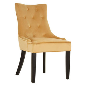 Daxton Beige Velvet Dining Chair