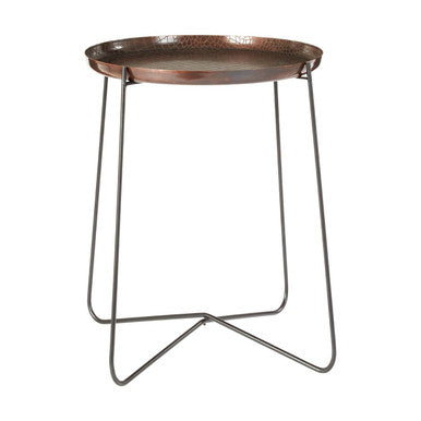 Hege Large Copper And Black Side Table