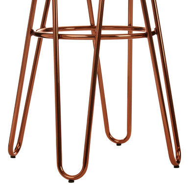 District Rose Gold Hairpin Stool