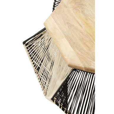 Fusion Black And Silver Coffee Table