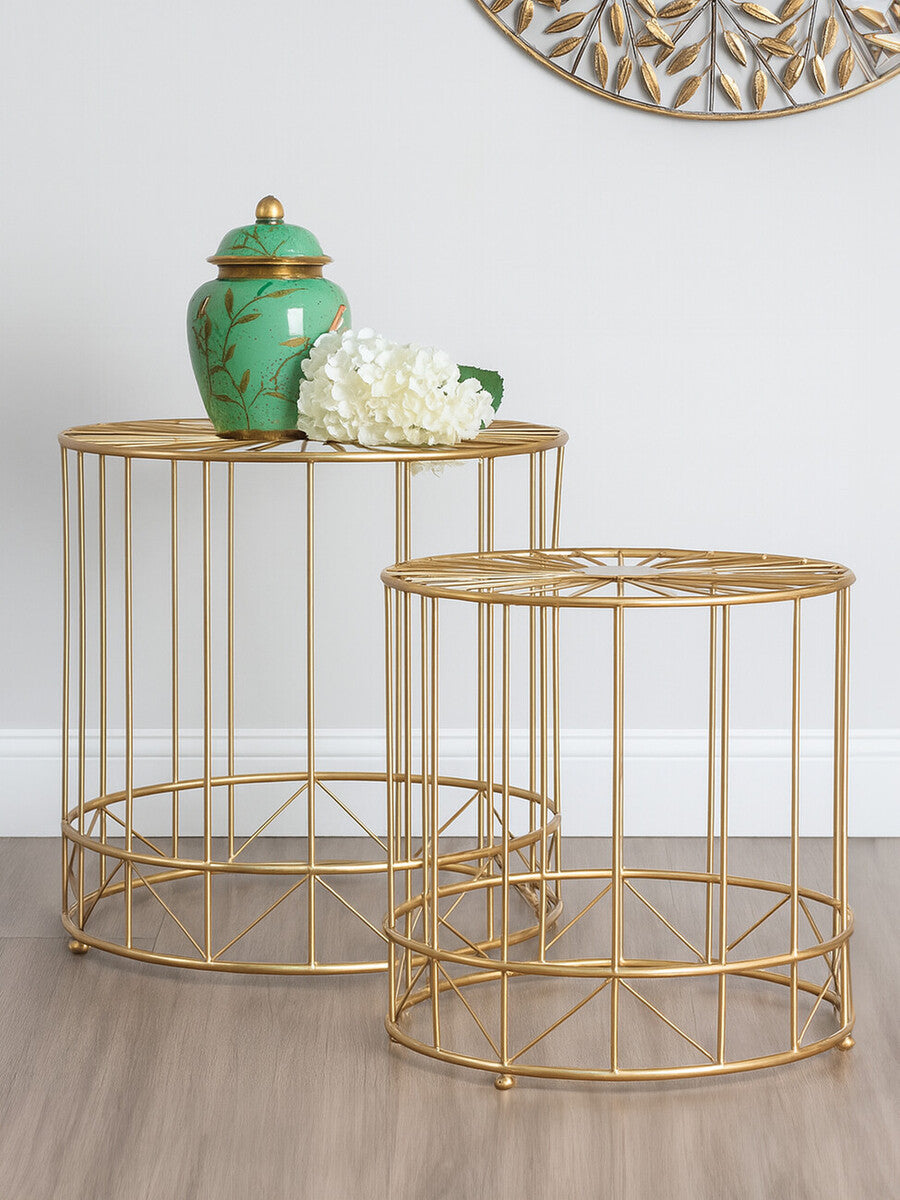 Set Of 2 Lexi Round Side Tables - image 5