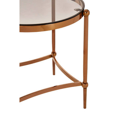 Forli Rose Gold Side Table - image 4
