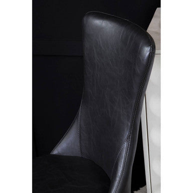 Forli Black Dining Chair