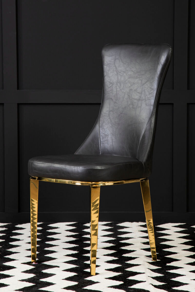 Forli Black Dining Chair