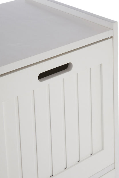 Salon White Wood 3 drawer cabinet