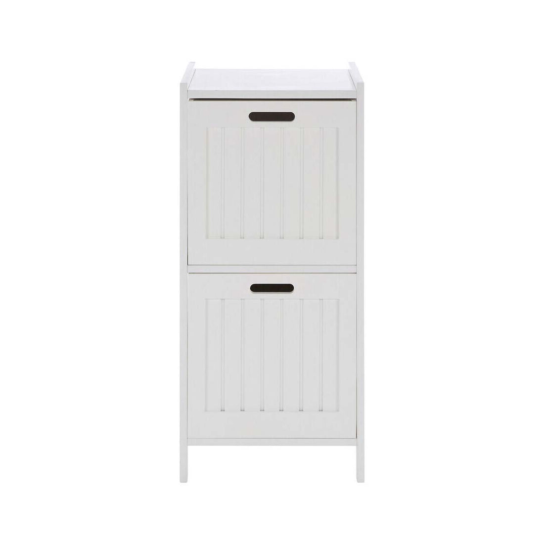 Salon white wood 2 Drawer cabinet