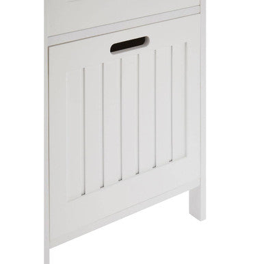 Salon white wood 2 Drawer cabinet