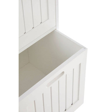 Salon white wood 2 Drawer cabinet