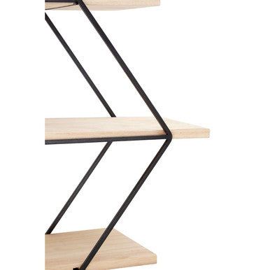 Brixton 3 Tier Rhombus Wall Shelf