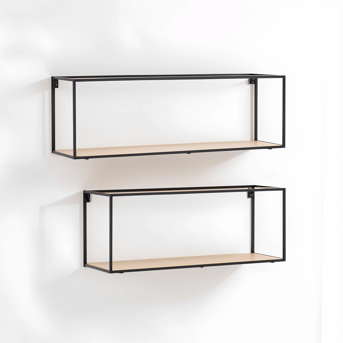 Brixton Set of 2 Cuboid Wall Shelf