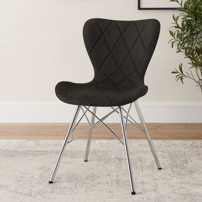 Stockholm Black Dining Chair