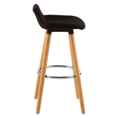 Stockholm Black Bar Stool