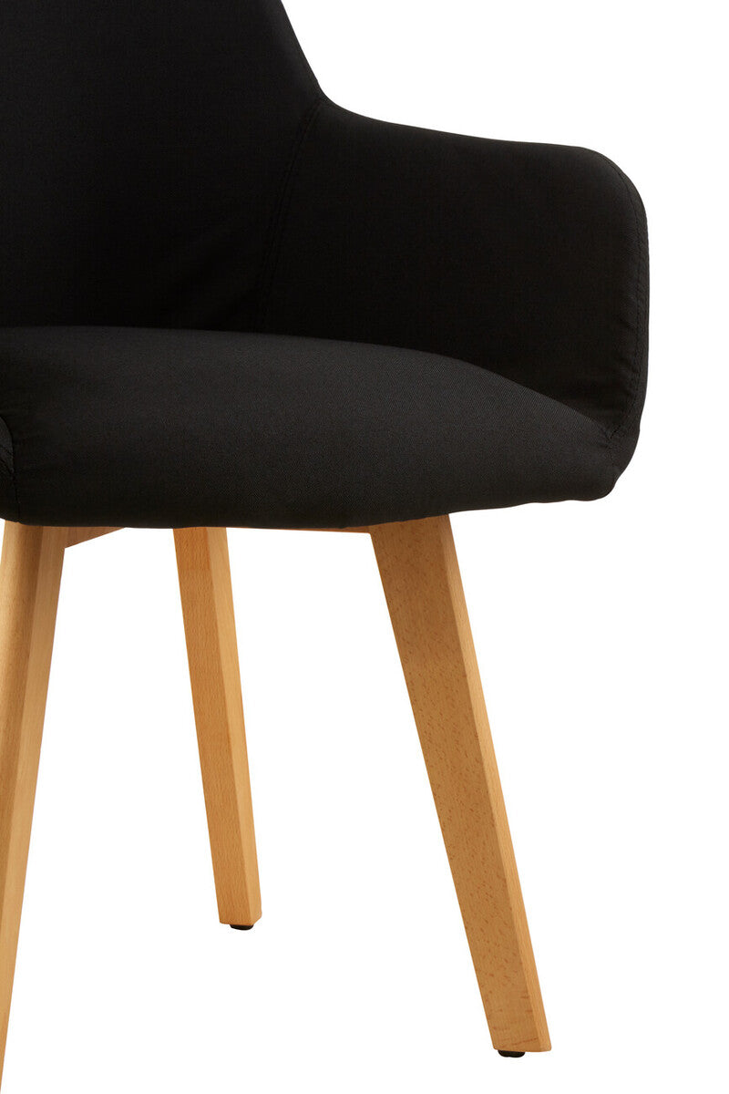 Stockholm Black Leisure Chair