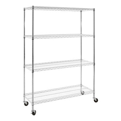 Frankfurt 4 Tier Metal Shelf Unit