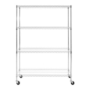 Frankfurt 4 Tier Metal Shelf Unit